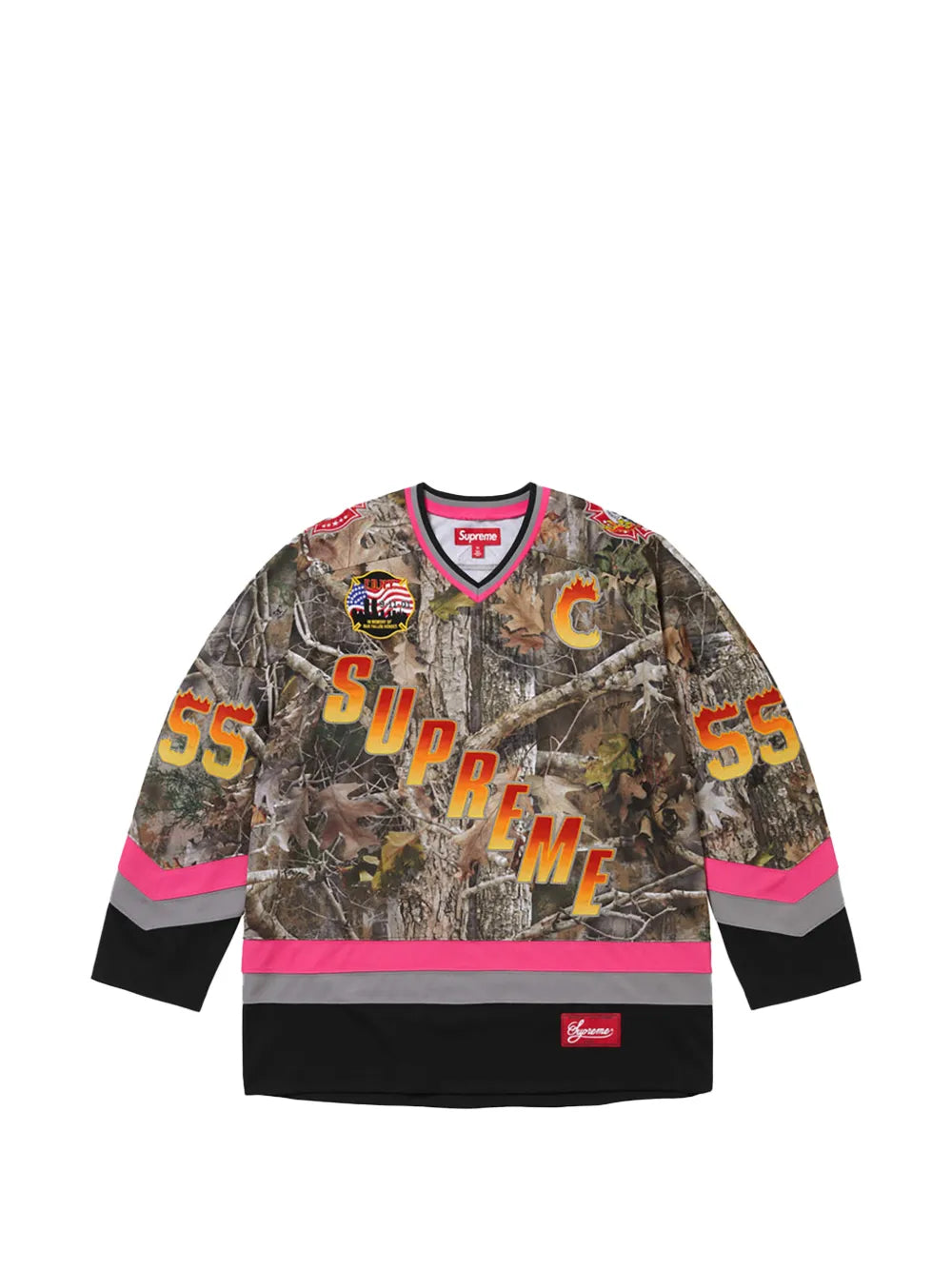Supreme camisa con motivo gráfico - Marrón - imagen 1