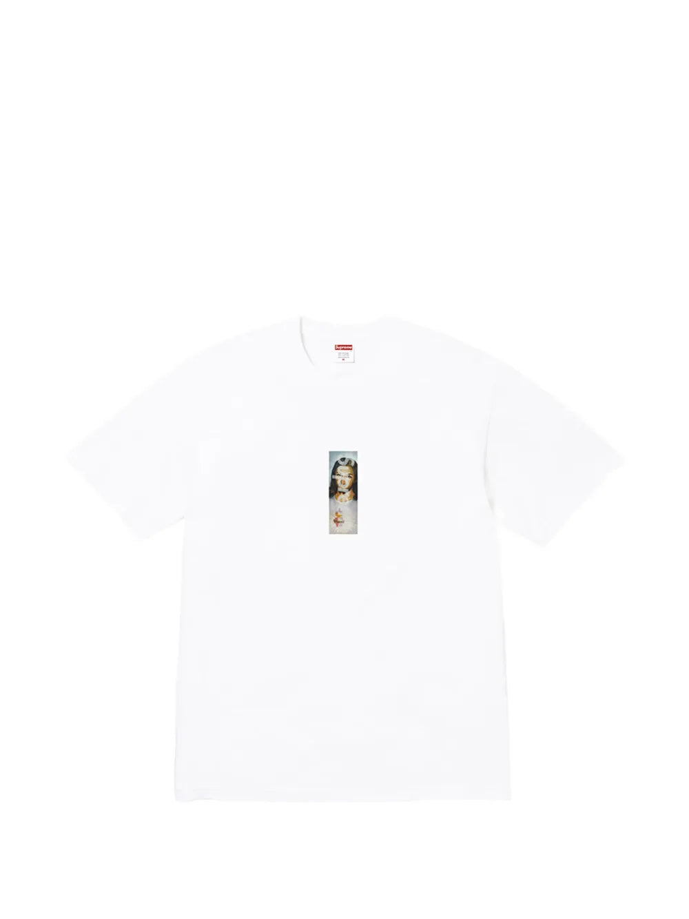 Supreme camiseta Prayer Card Box con logo - Blanco - imagen 1