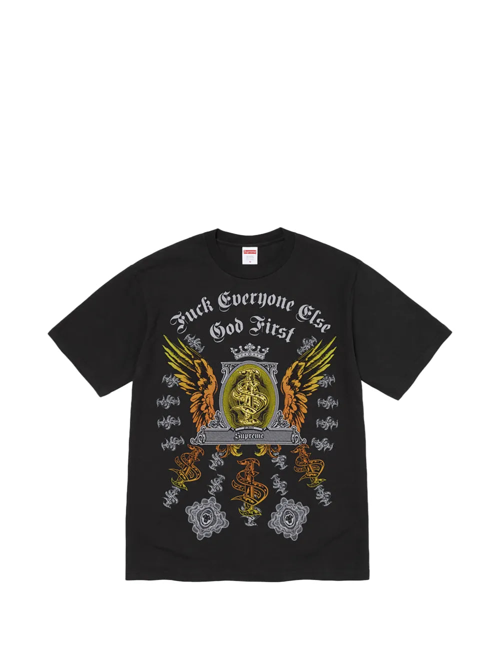 Supreme camiseta con estampado gráfico - Negro - imagen 1