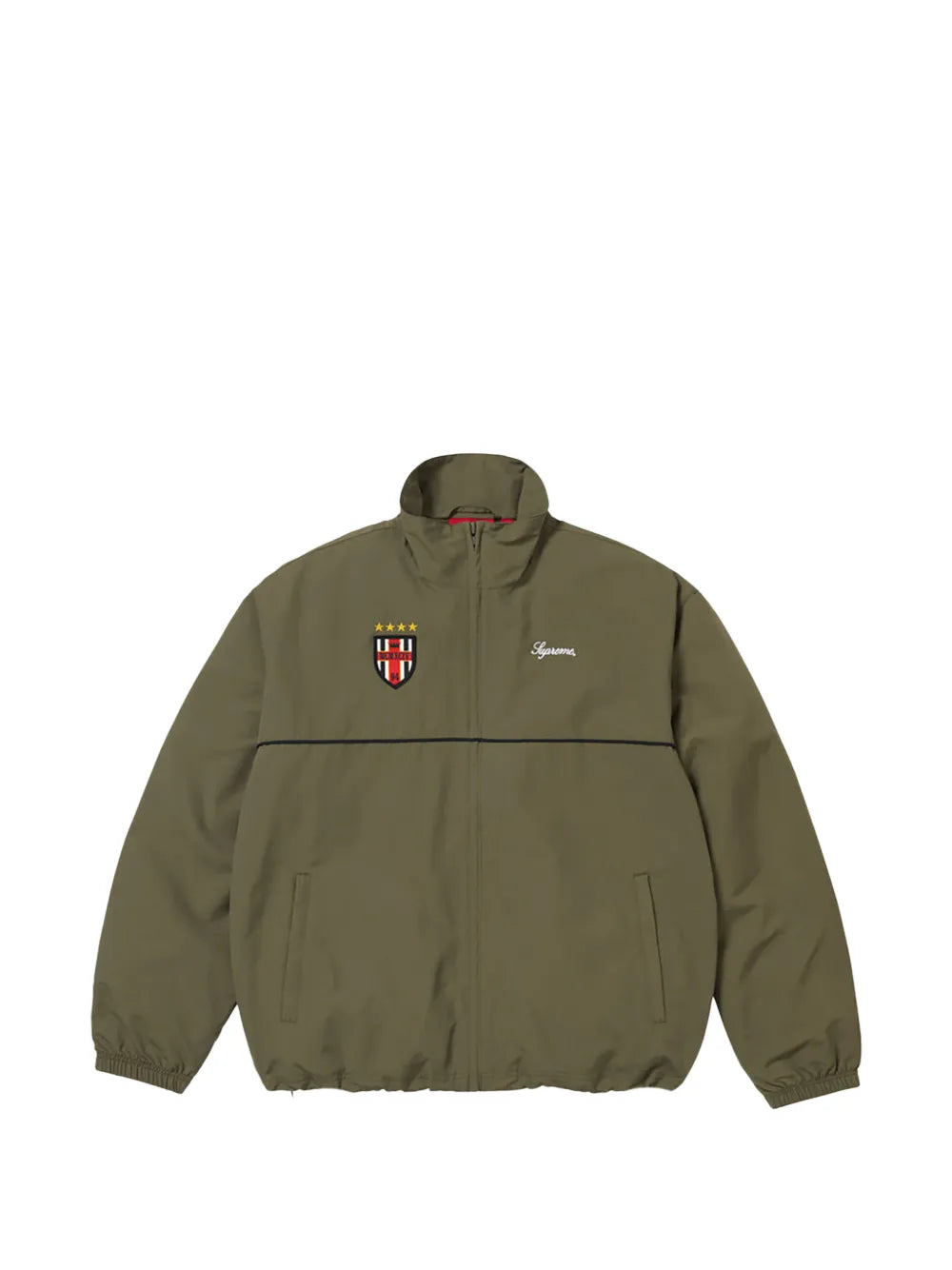 Supreme chaqueta de chándal Cross con logo - Verde - imagen 1