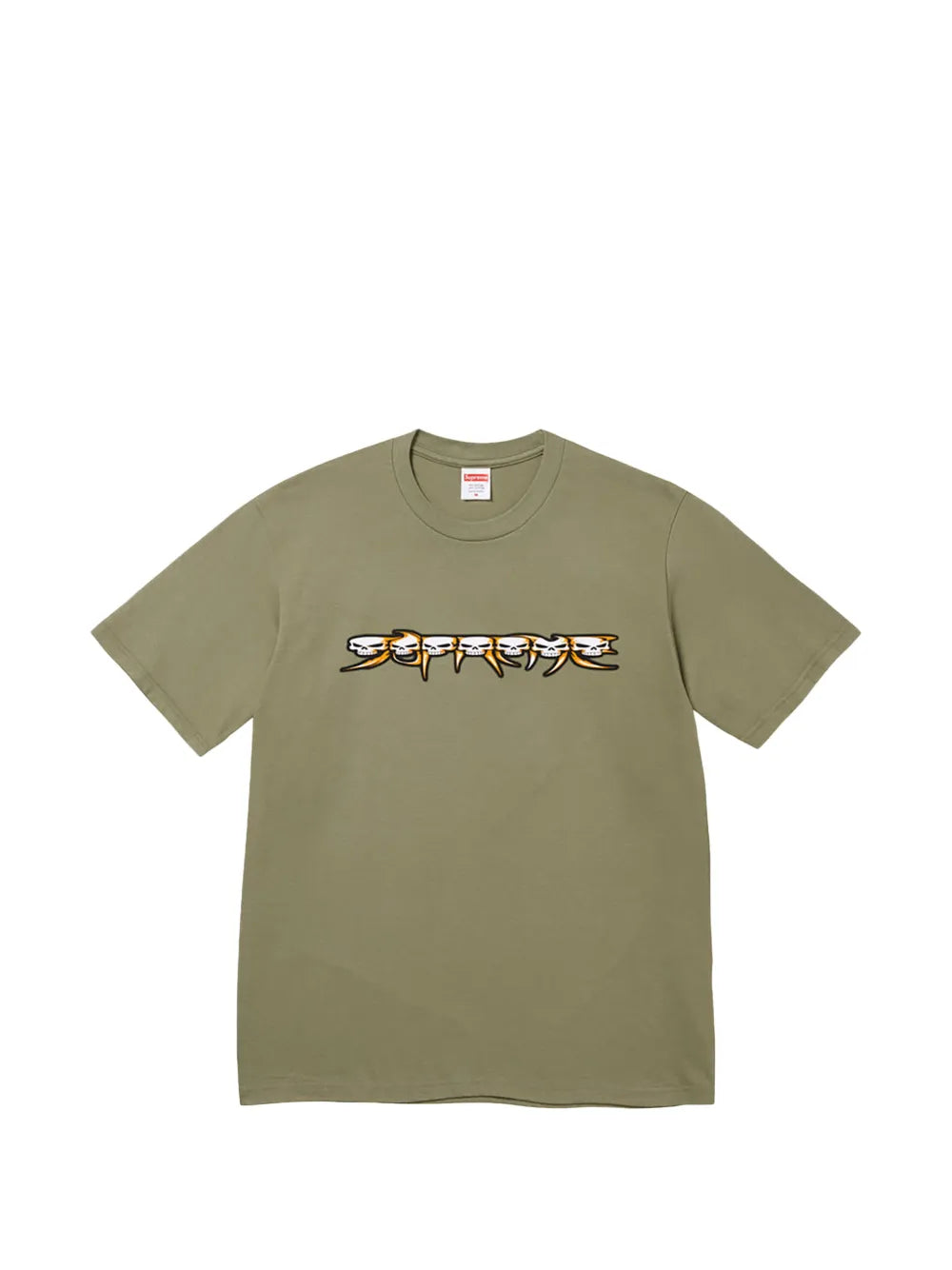Supreme camiseta Skulls Spellout - Verde - imagen 1