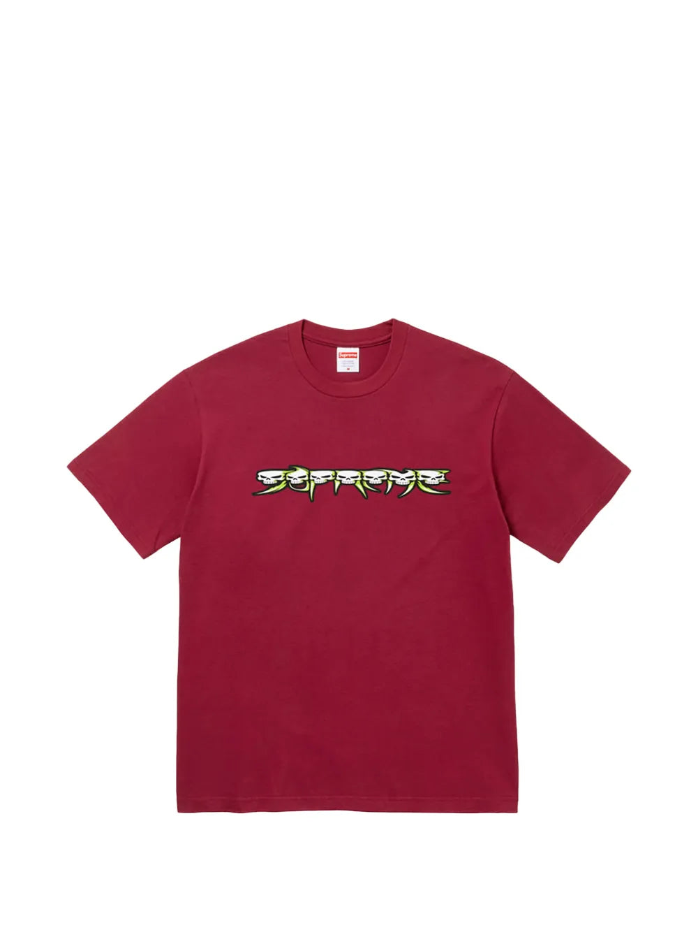Supreme camiseta Skulls Spellout - Rojo - imagen 1