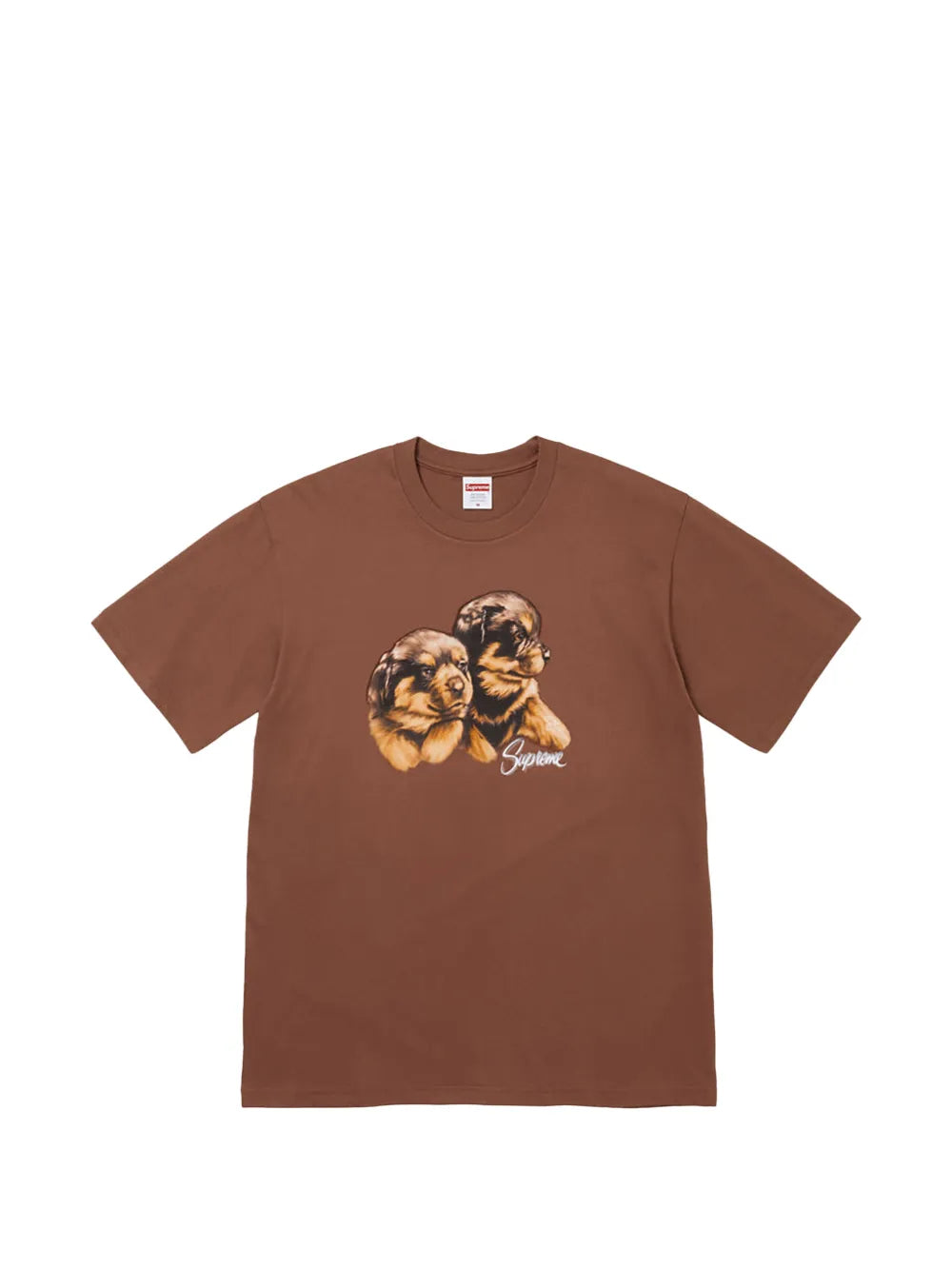 Supreme camiseta Puppies con motivo gráfico - Marrón - imagen 1