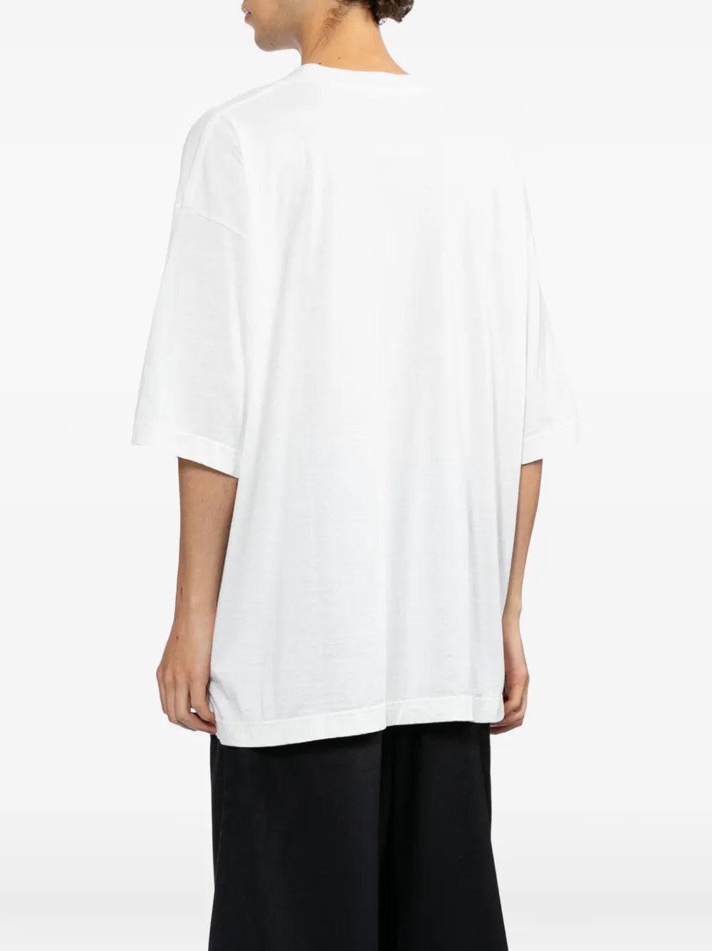Maison MIHARA YASUHIRO playera con estampado Leon - blanco