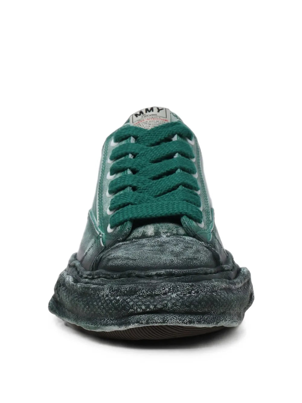 Maison MIHARA YASUHIRO zapatillas con efecto degradado - verde