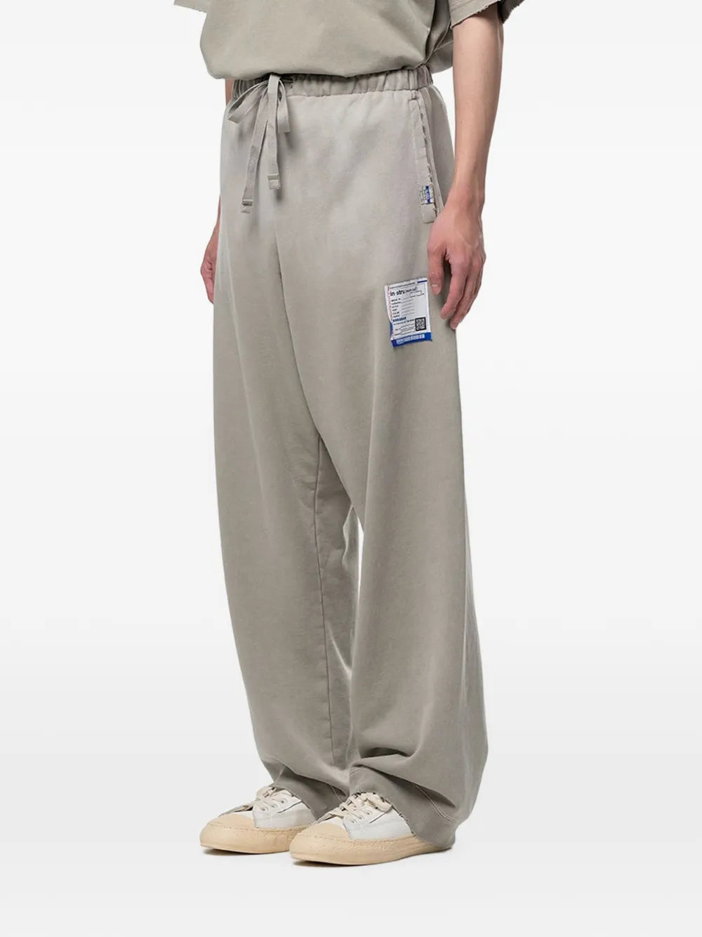 Maison MIHARA YASUHIRO pants Sun Faded Like - neutro