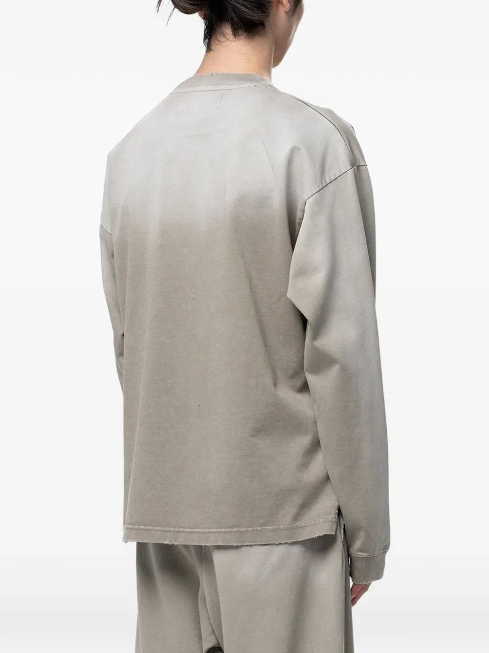 Maison MIHARA YASUHIRO playera Sun Faded Like - neutro
