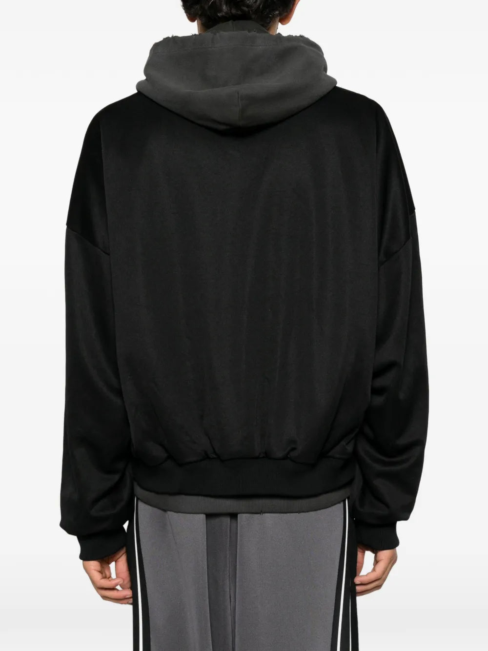 Maison MIHARA YASUHIRO chaqueta con parche del logo - negro
