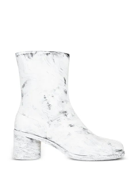 Maison Margiela botines Tabi pintados - Blanco - vista 1