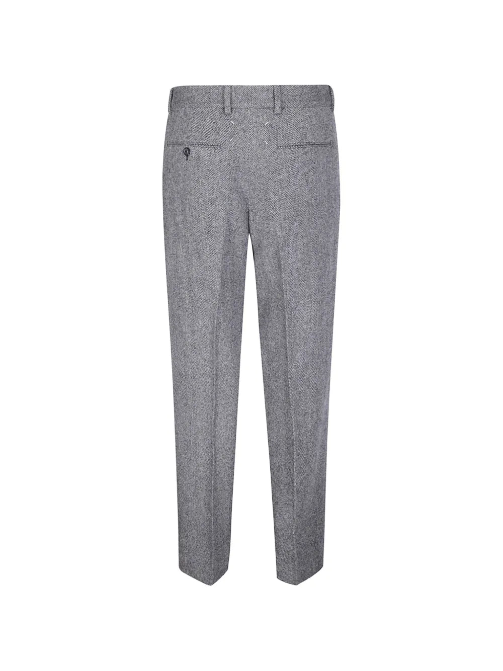 Maison Margiela pantalones con motivo pied de poule - Gris - imagen 2