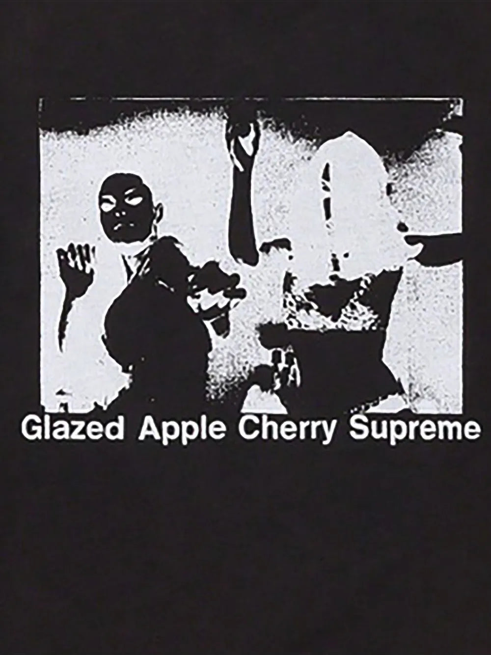 Supreme Glazed graphic-print T-shirt - Negro - imagen 2