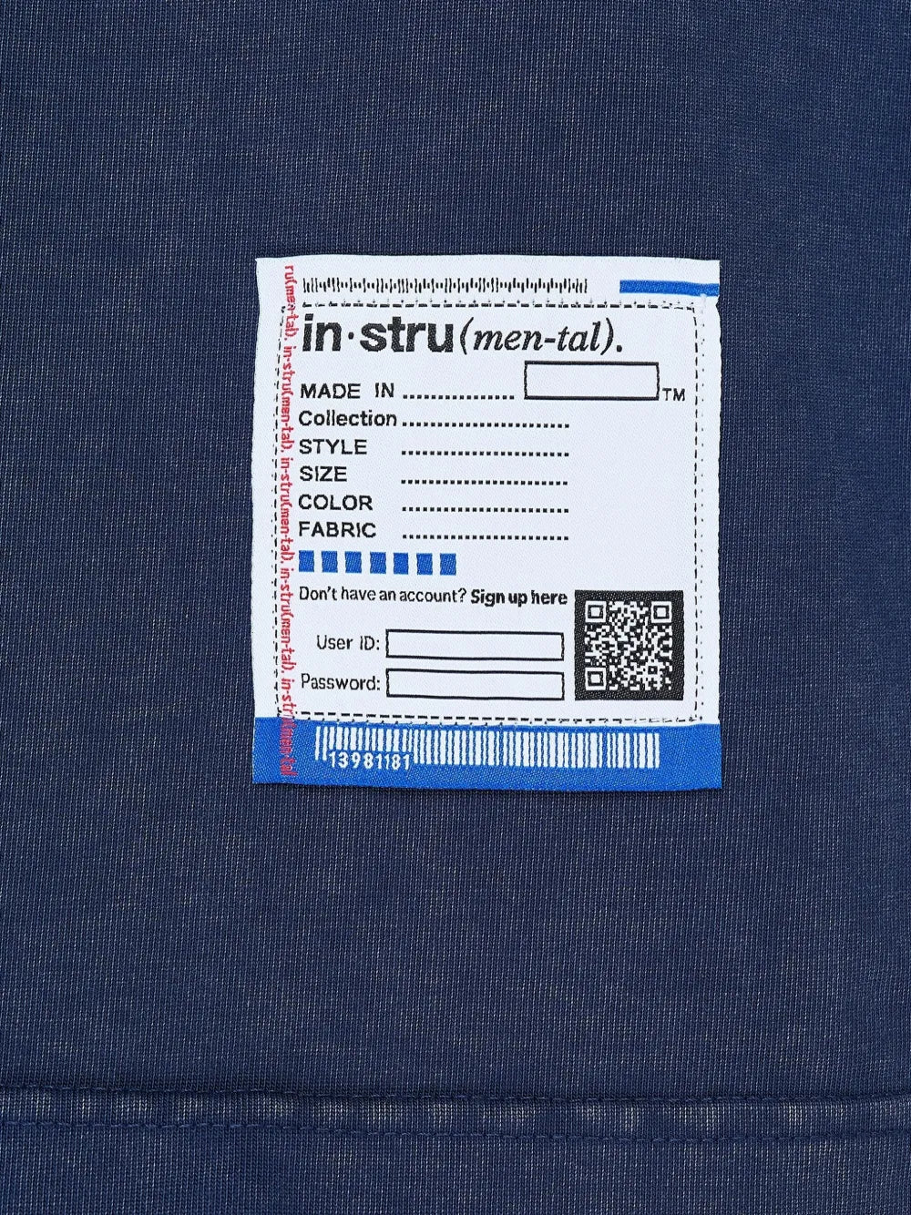 Maison MIHARA YASUHIRO playera Sun Faded Like - azul