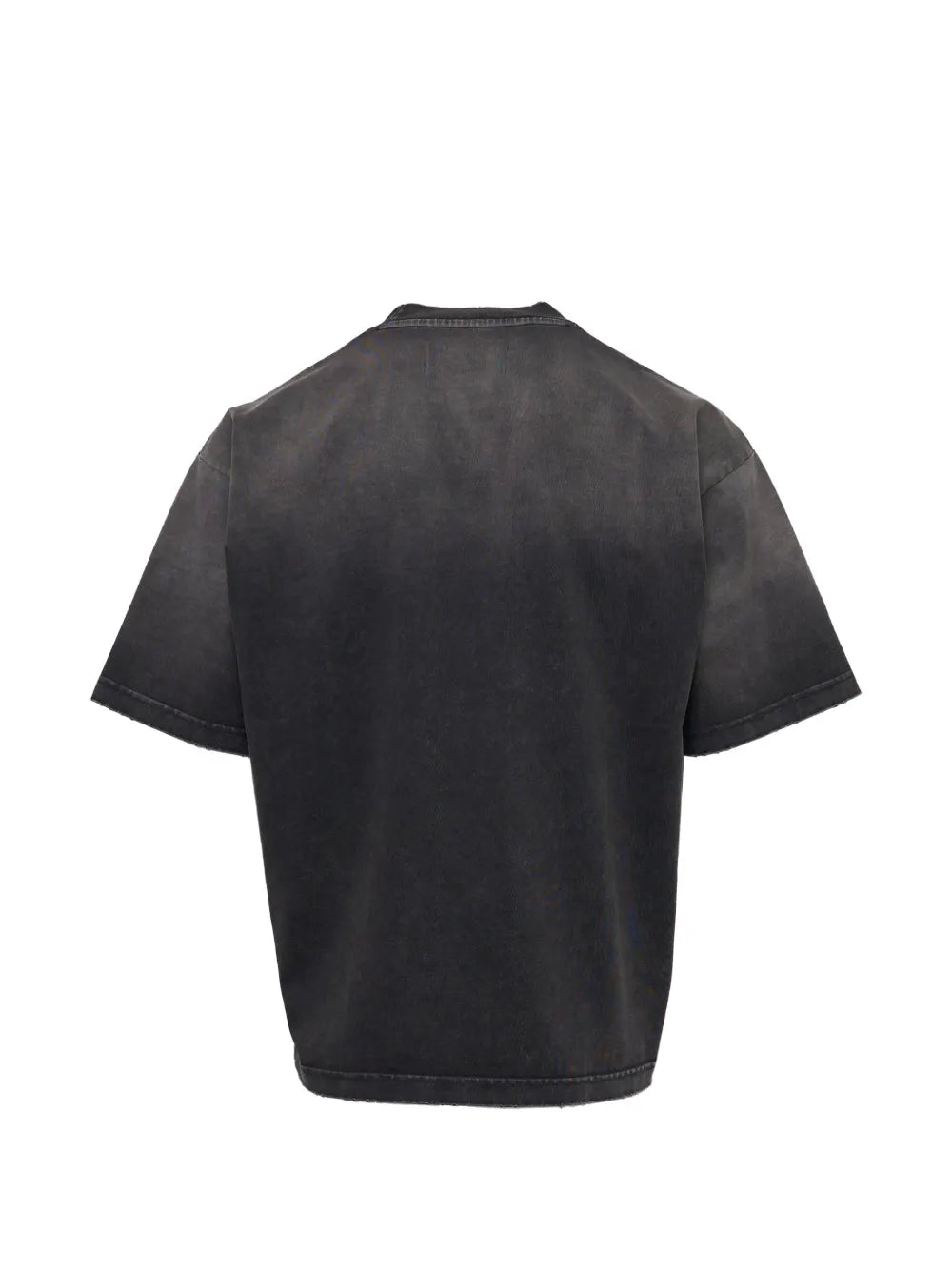 Maison MIHARA YASUHIRO playera con efecto envejecido - negro