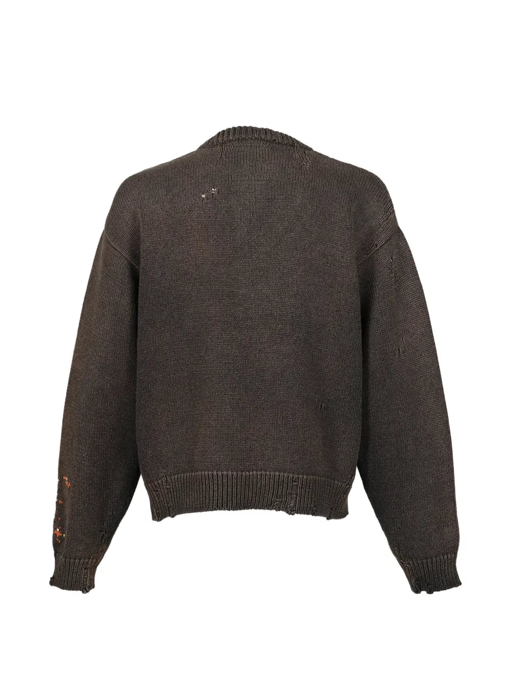 Maison MIHARA YASUHIRO jersey de punto en jacquard - gris