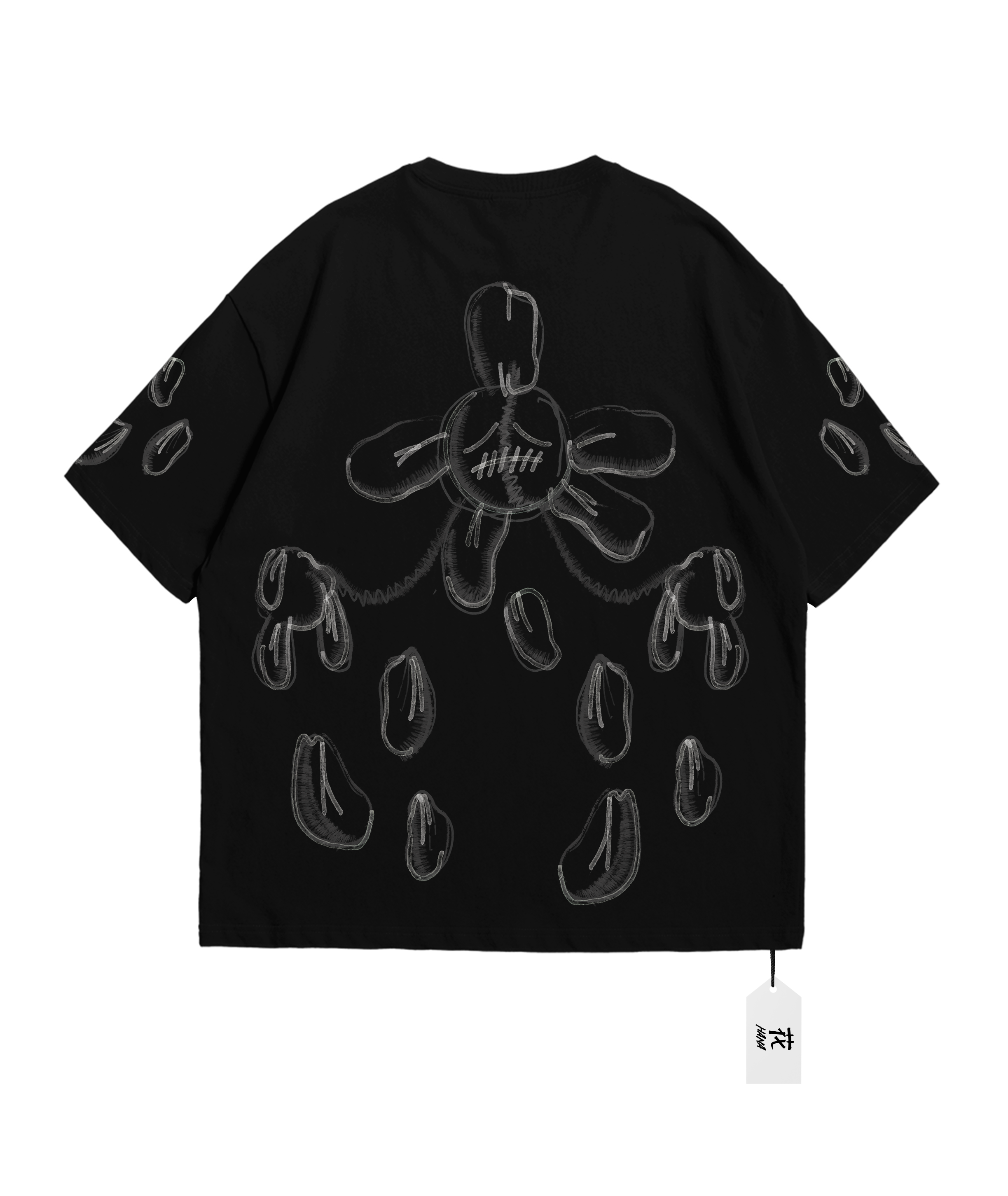 Noirlux T-shirt "Withered"