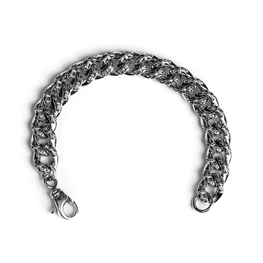 Chrome Hearts Pulsera con clip de cadena elegante Babyfat