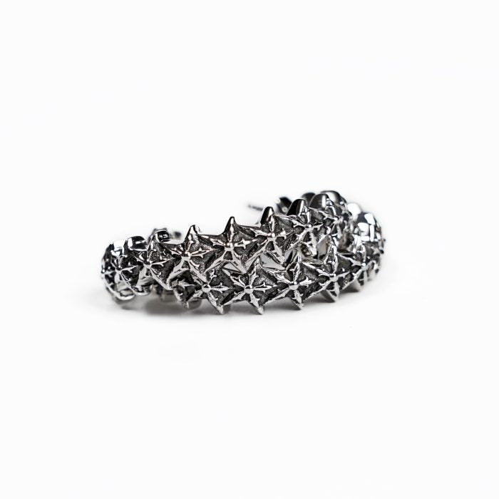 Chrome Hearts Pendientes de aro con estrella