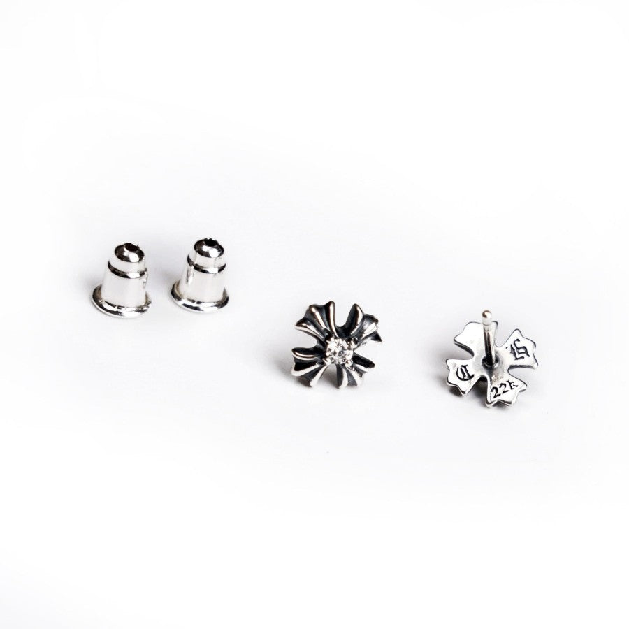 Chrome Hearts Pendientes de botón CH