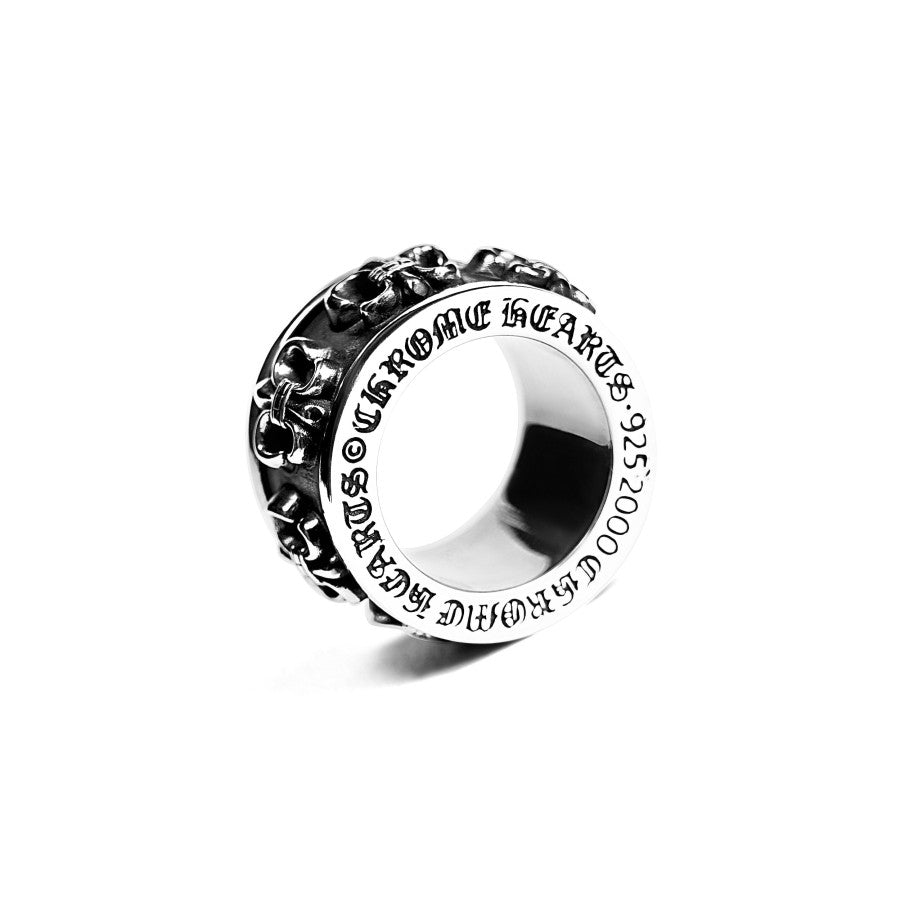 Chrome Hearts Anillo giratorio BS Fleur