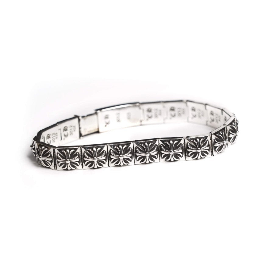Chrome Hearts Pulsera con patrón cuadrado CH