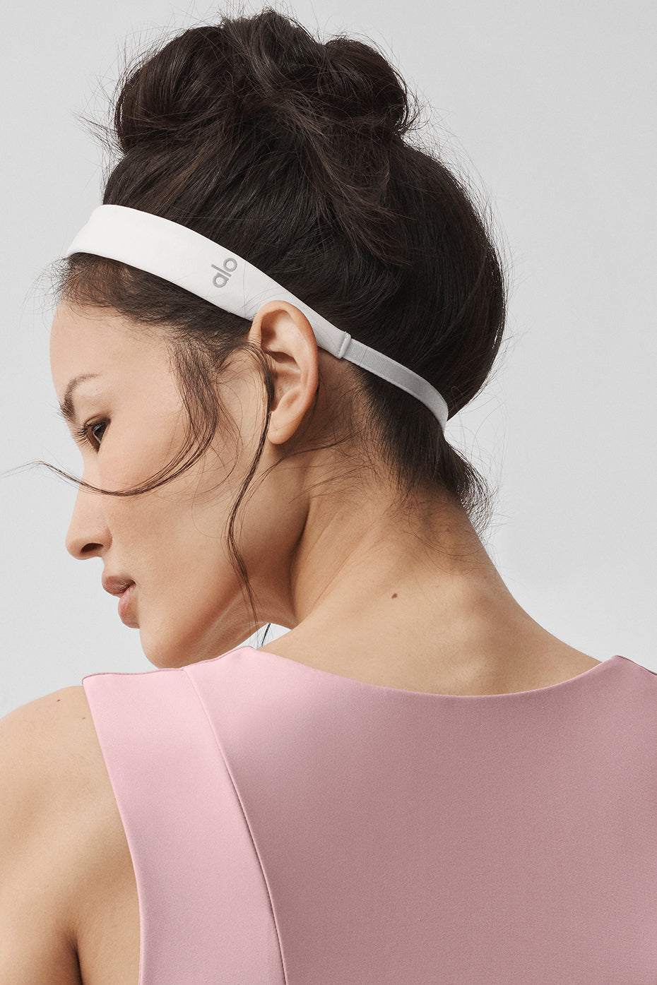 Alo Yoga Airlift So Smooth Headband - White - imagen 1