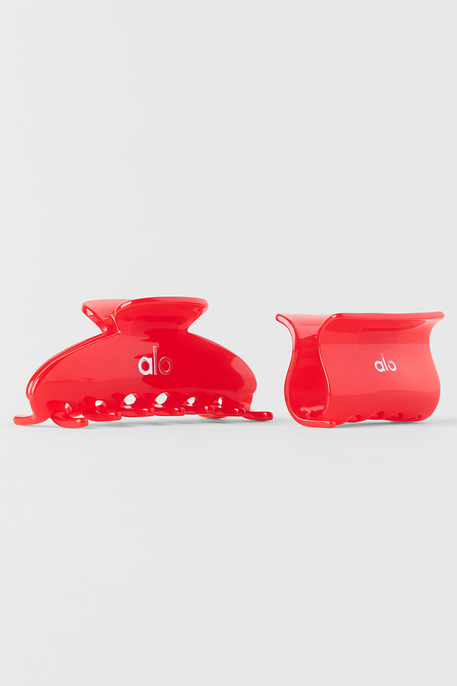 Alo Yoga Effortless Claw Clip (2-Pack) - Bright Red - imagen 3