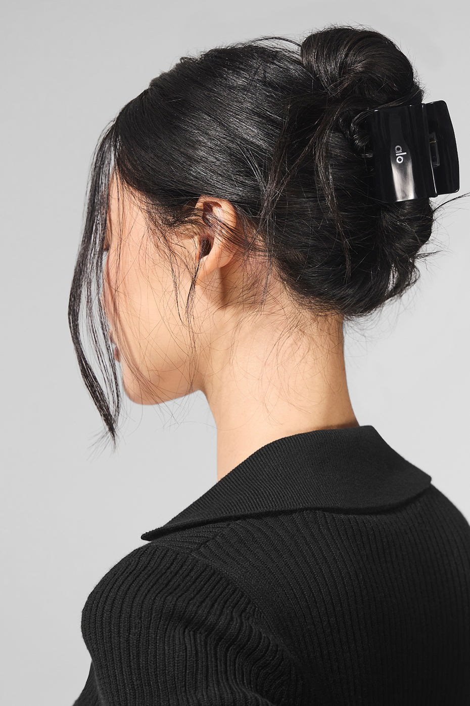 Alo Yoga Effortless Claw Clip - Black - imagen 2
