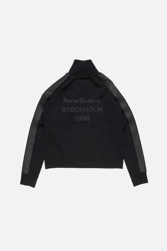 Acne Studios Zip-up logo cardigan