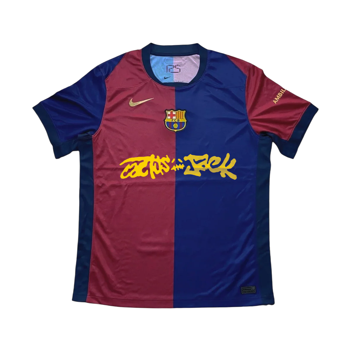 FC Barcelona x Travis Scott Limited Edition Match Home 2024/25 Jersey