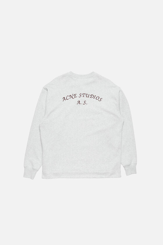 Acne Studios Fleece logo sweater