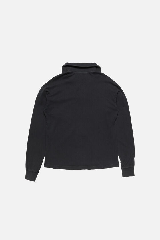Acne Studios Half-zip logo sweatshirt
