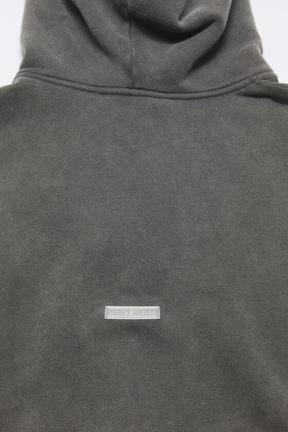 Acne Studios Rubber stamp logo hoodie