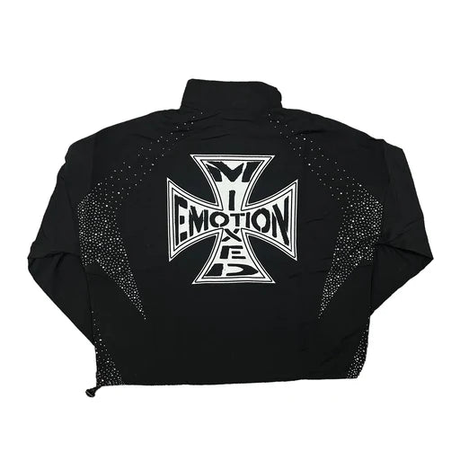 Mixed Emotion Black Classic Nylon Jacket