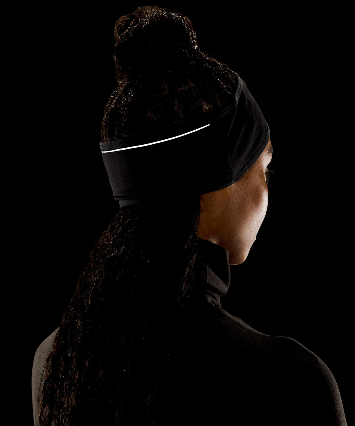 Lululemon Fast and Free Fleece Running Ear Warmer - Black - imagen 3
