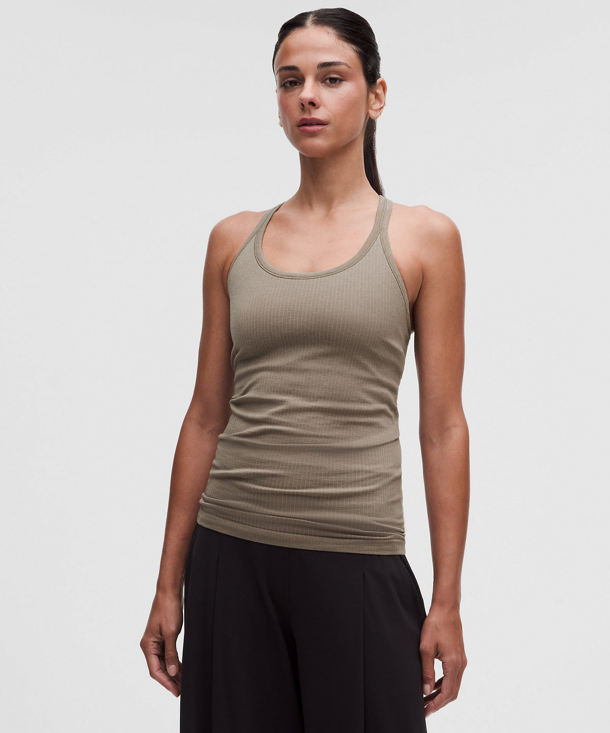 Lululemon Ebb to Street Tank Top Light Support, B/C Cup - Cypress Forest - imagen 1