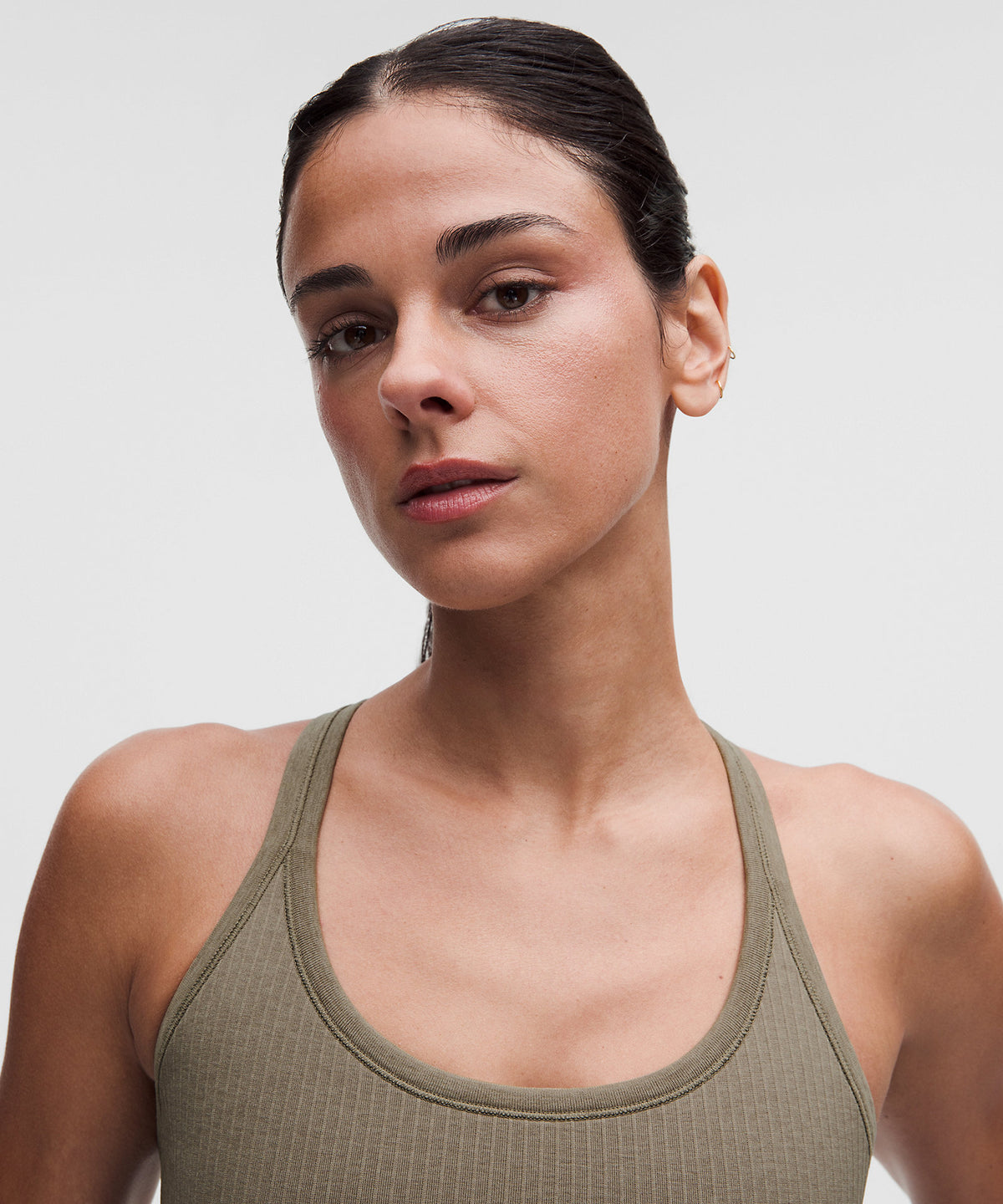 Lululemon Ebb to Street Tank Top Light Support, B/C Cup - Cypress Forest - imagen 4
