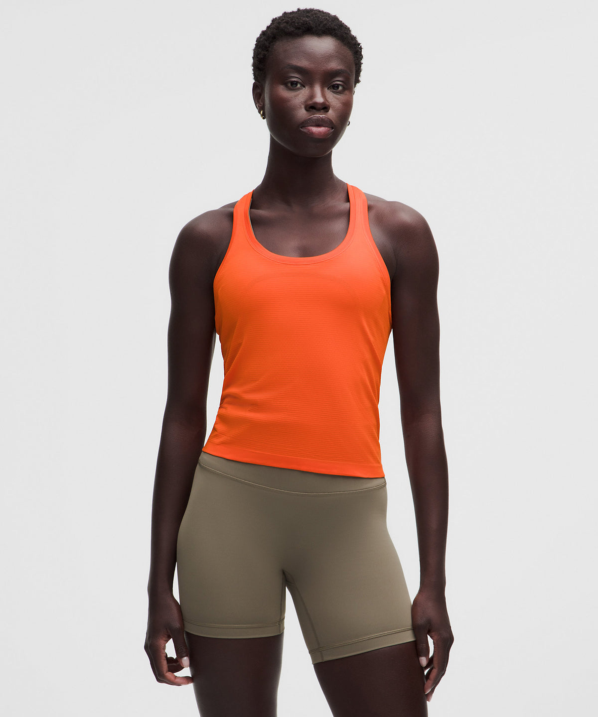 Lululemon Swiftly Tech Racerback Tank Top 2.0 Waist Length - Orange Punch - imagen 1