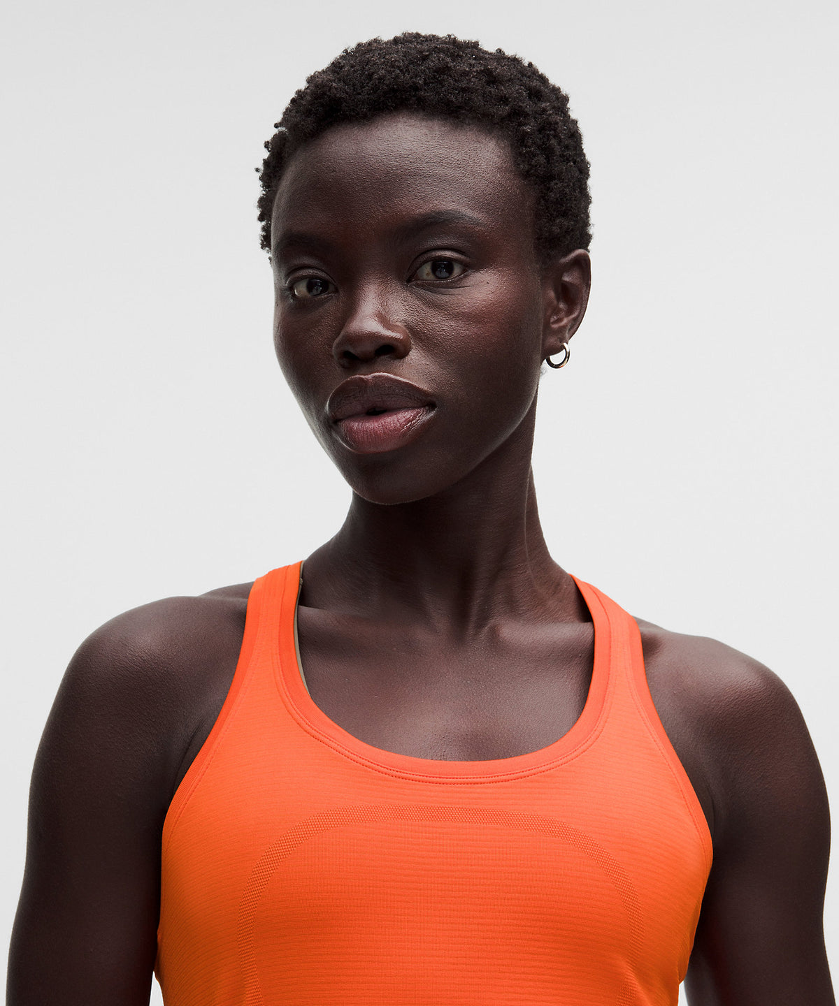Lululemon Swiftly Tech Racerback Tank Top 2.0 Waist Length - Orange Punch - imagen 4