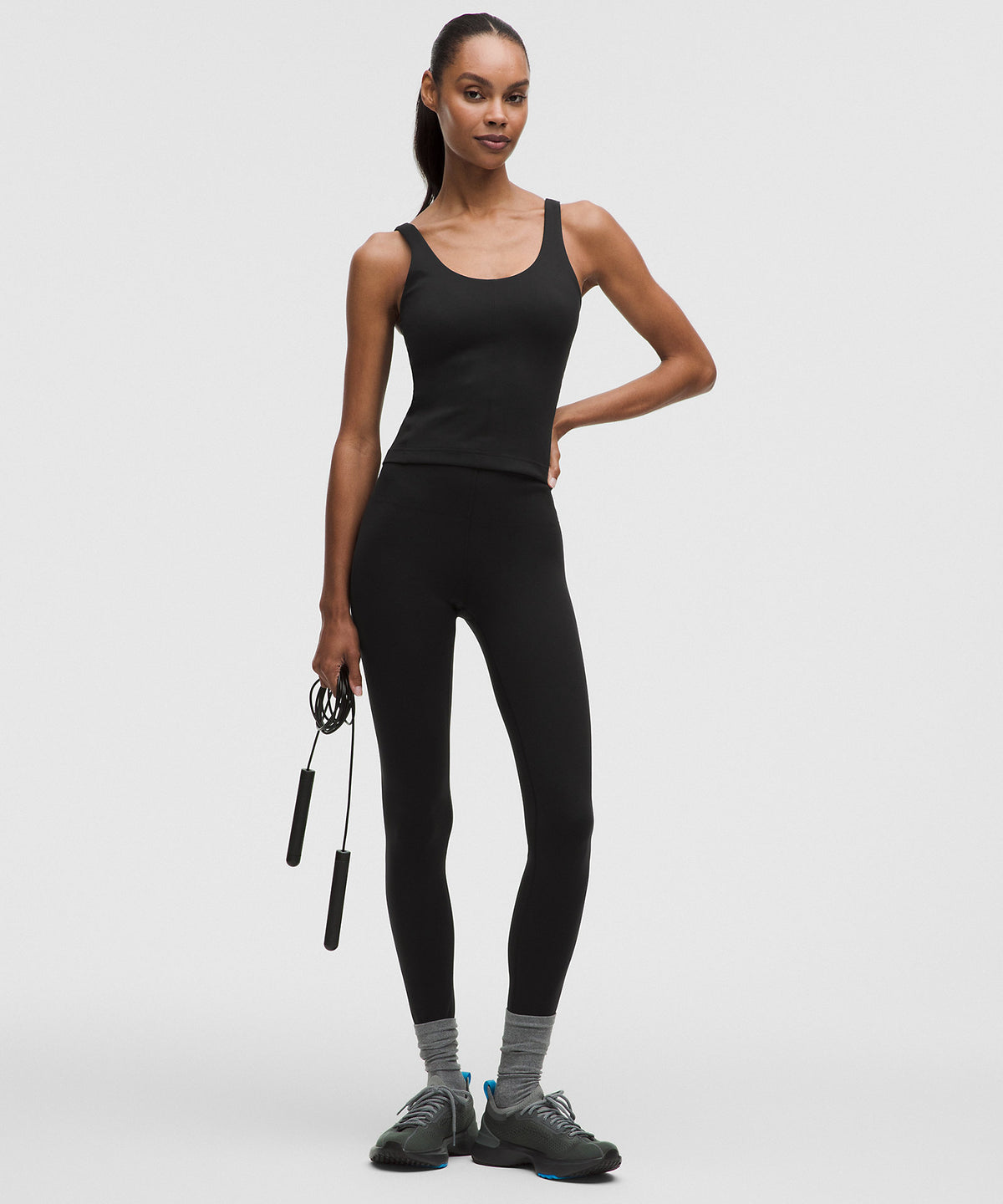 Lululemon Glow Up™ Tank Top Medium Support, B/C Cup - Black - imagen 3