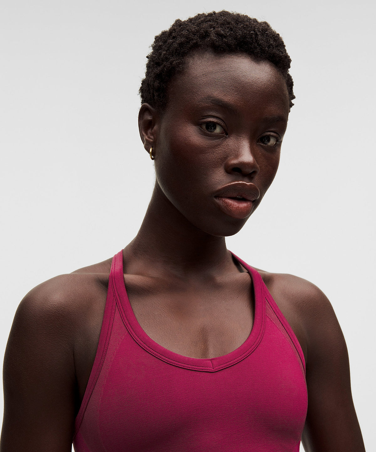 Lululemon Get Low Cross-Back Training Tank Top Light Support, B/C Cup - Raspberry Rave - imagen 4