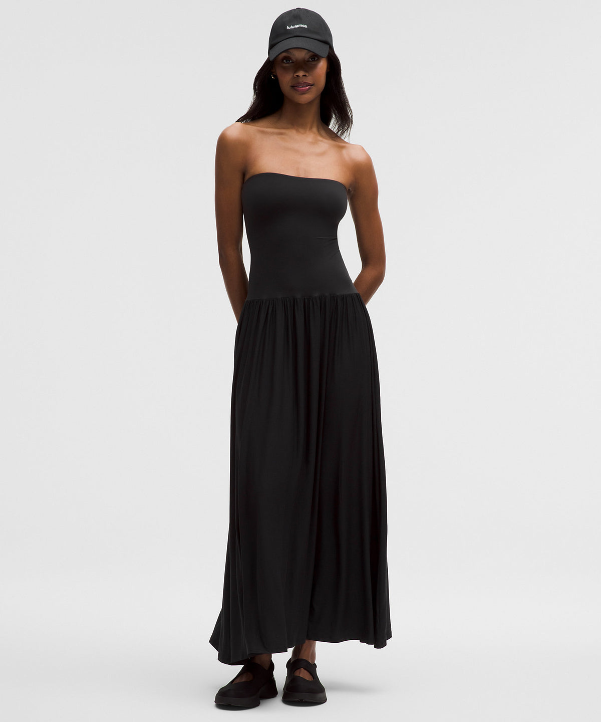 Lululemon 2-in-1 Maxi Dress - Black - imagen 1