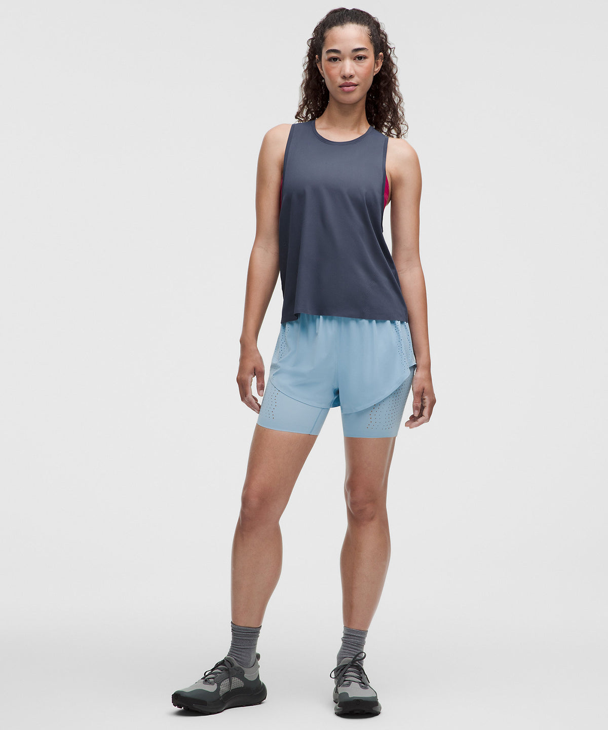 Lululemon Women's Fast and Free Singlet - Dusty Diamond - imagen 3