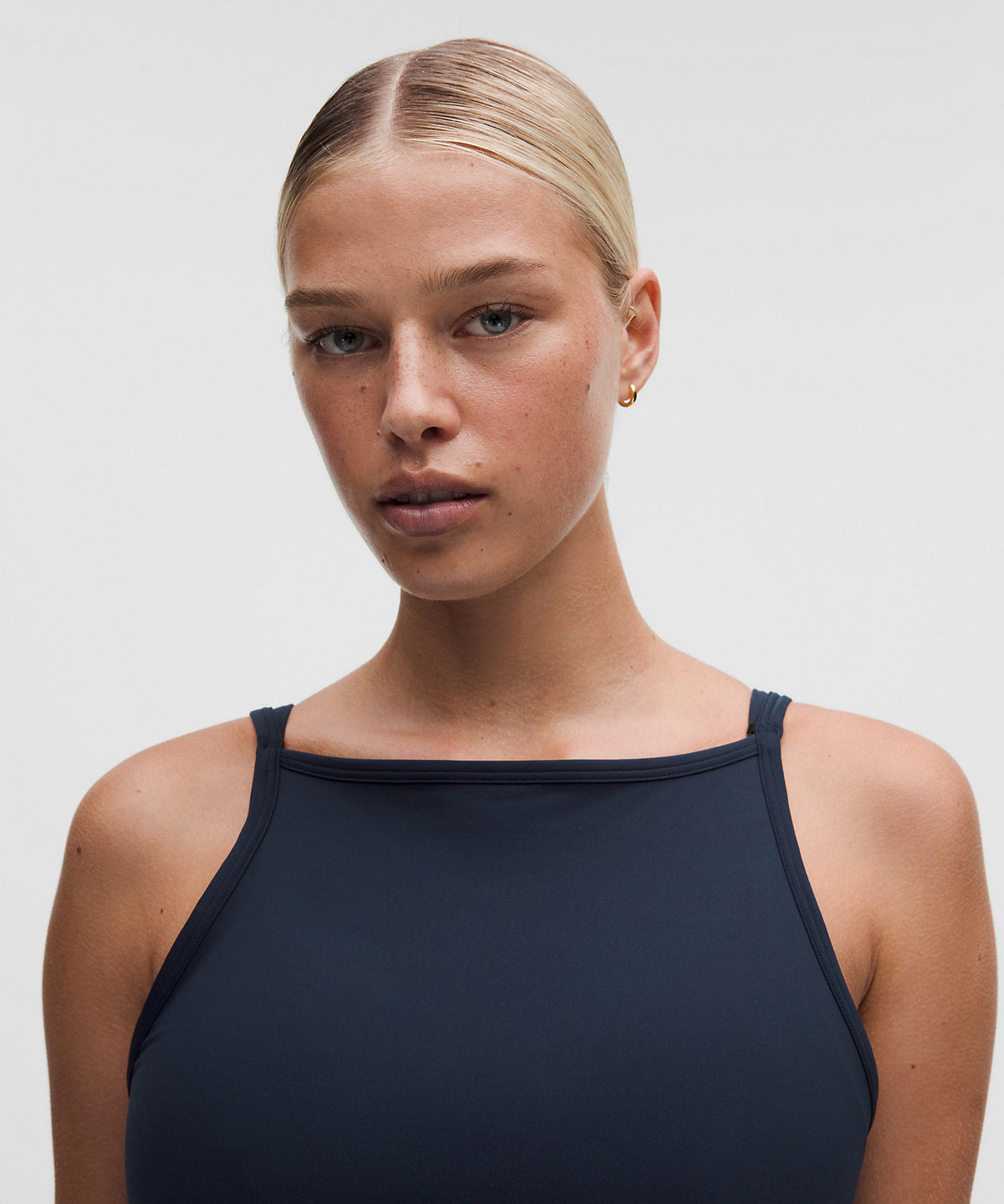 Lululemon Focuser 2-in-1 Tank Top Light Support, C/D Cup - True Navy - imagen 4