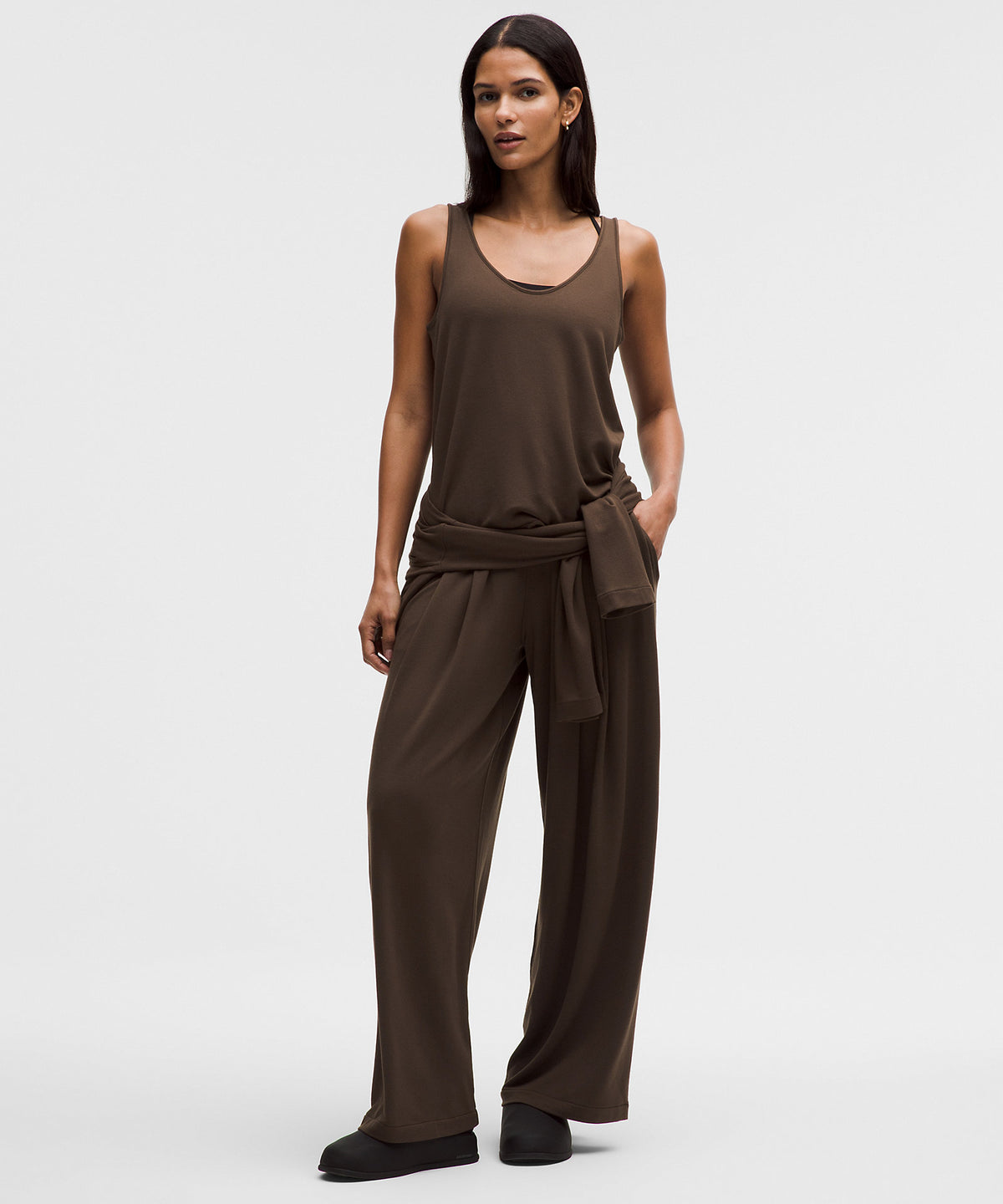 Lululemon BeCalm V-Neck Tank Top - Walnut Crunch - imagen 3