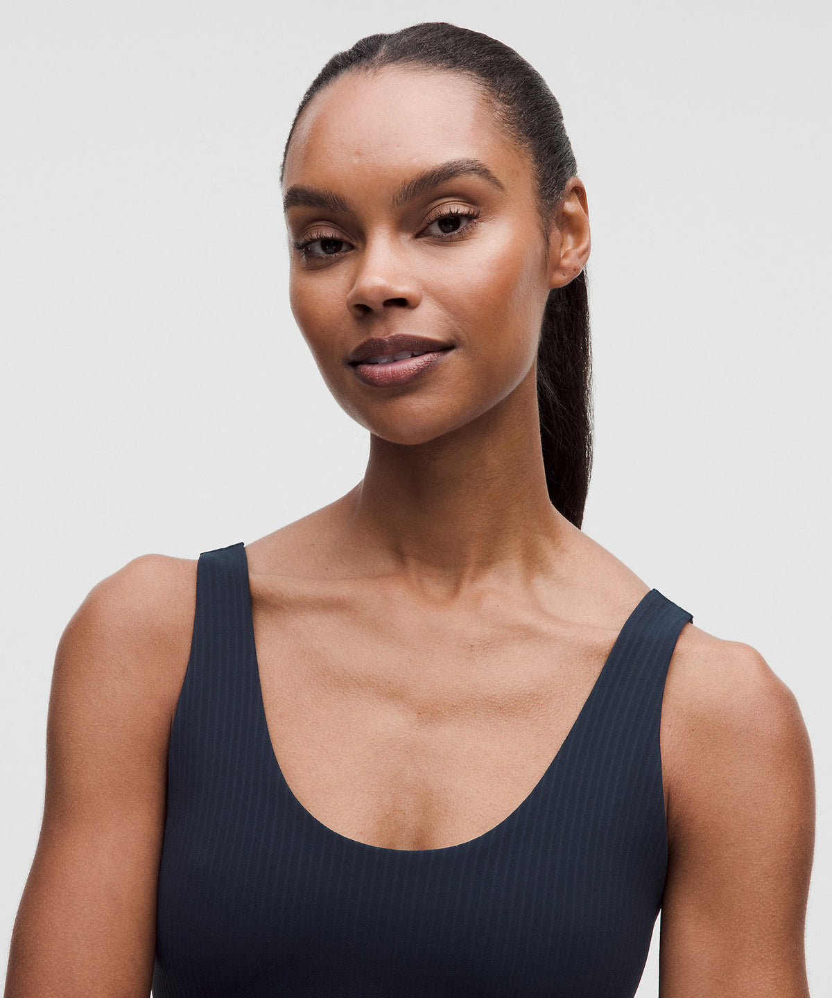 Lululemon Align™ Lettuce-Hem Tank Top Light Support, B/C Cup - True Navy - imagen 4