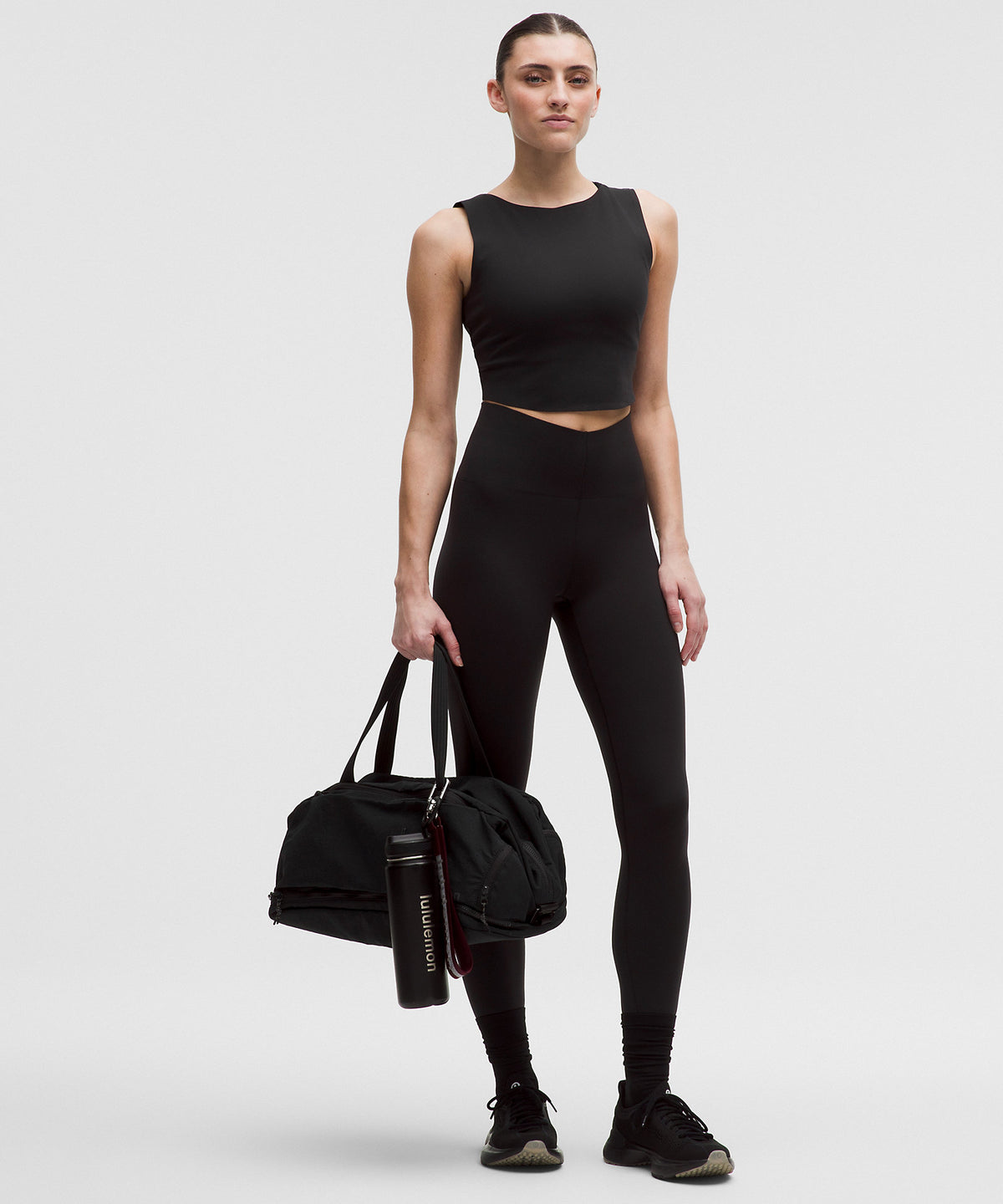 Lululemon Glow Up™ High-Neck Tank Top - Black - imagen 3