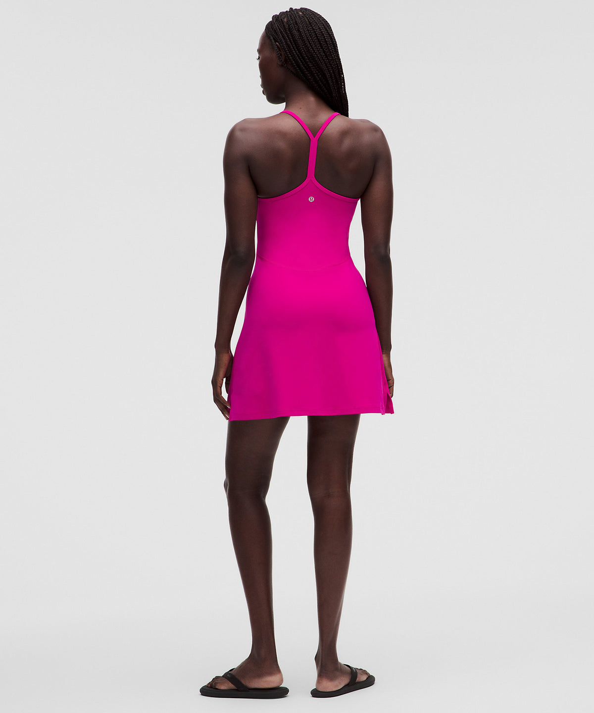 Lululemon Flow Y Dress Light Support, B/C Cup - Pink Flare - imagen 2