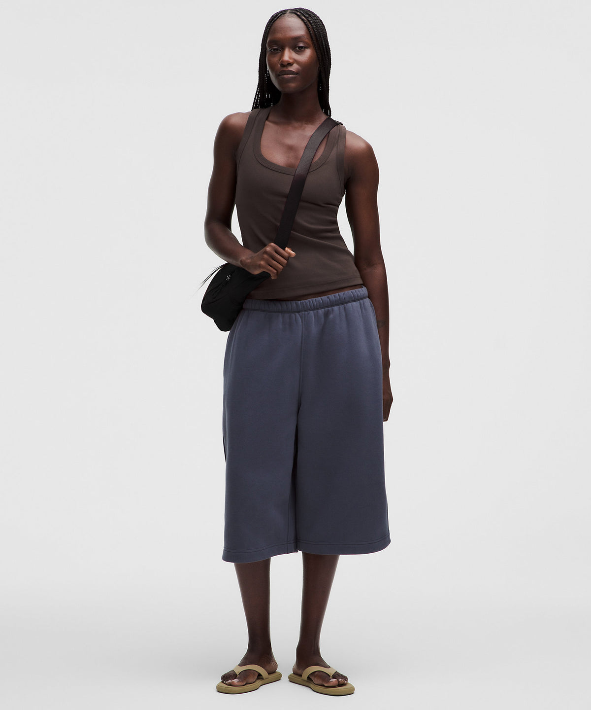 Lululemon Little Ribbed Scoop-Neck Tank Top - Mahogany Muse - imagen 3