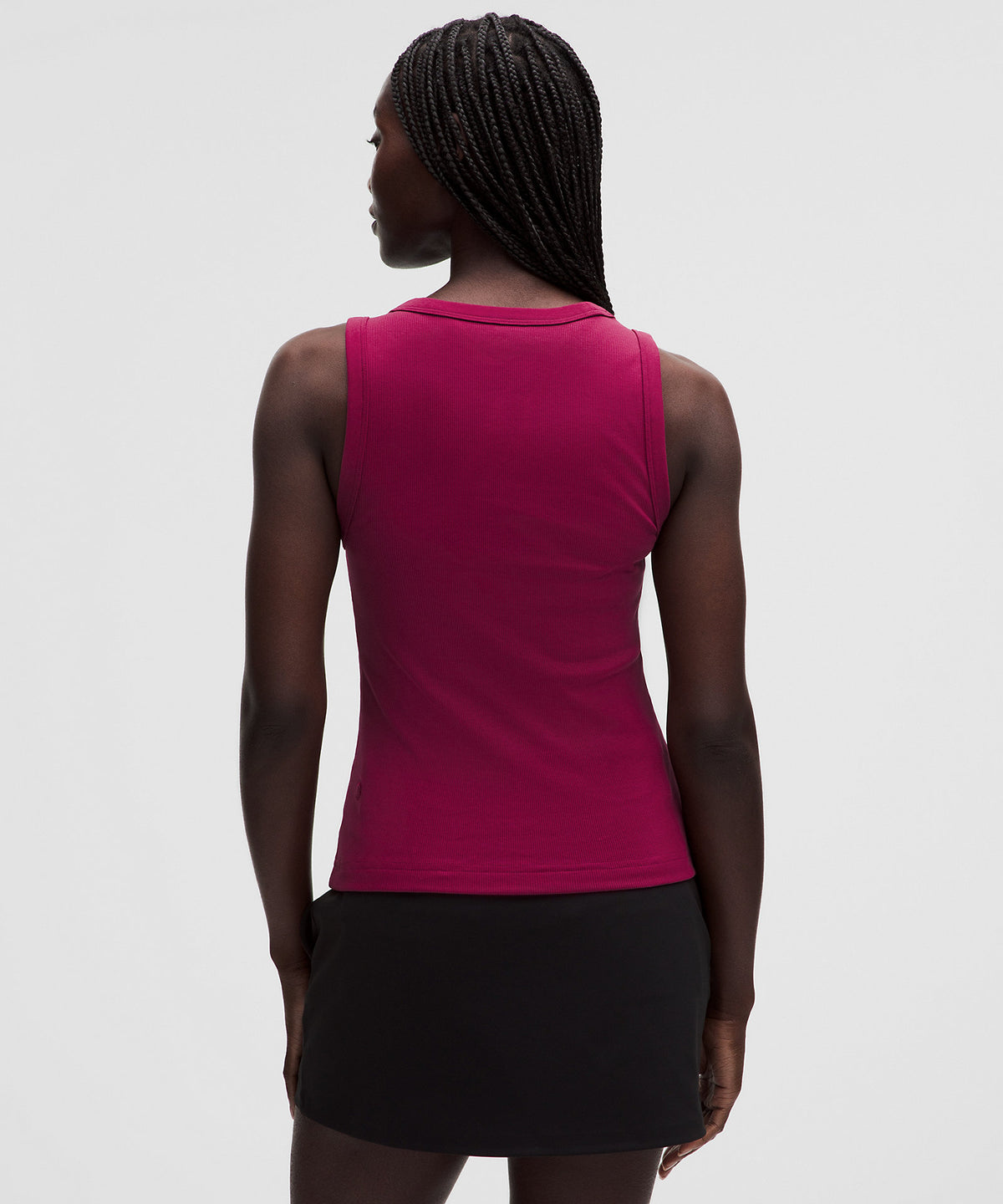 Lululemon Little Ribbed Scoop-Neck Tank Top - Raspberry Rave - imagen 2