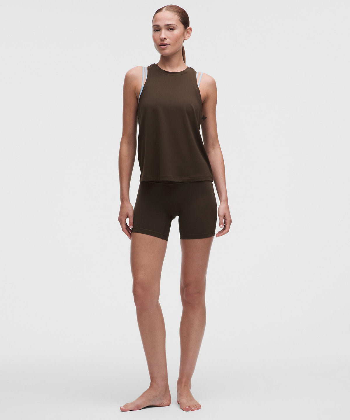 Lululemon Silky High-Neck Yoga Tank Top - Walnut Crunch - imagen 3